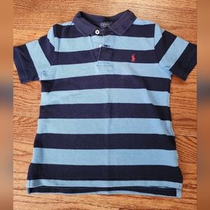 Polo by Ralph Lauren Kids Blue and Navy Striped Polo
